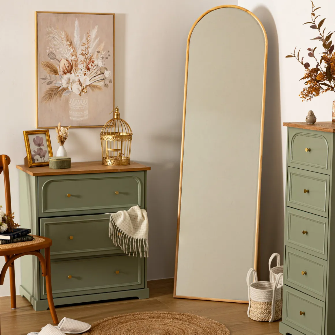 Miroir sur pied "Kim"