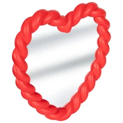 Miroir torsadé cœur "Twist"