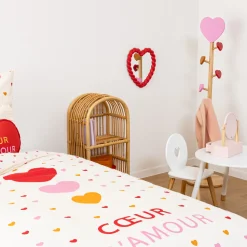 Miroir torsadé cœur "Twist"