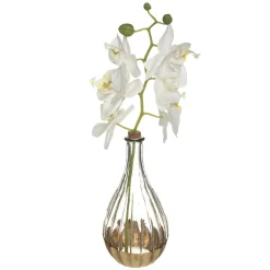 Orchidée artificielle "Edi" avec vase
