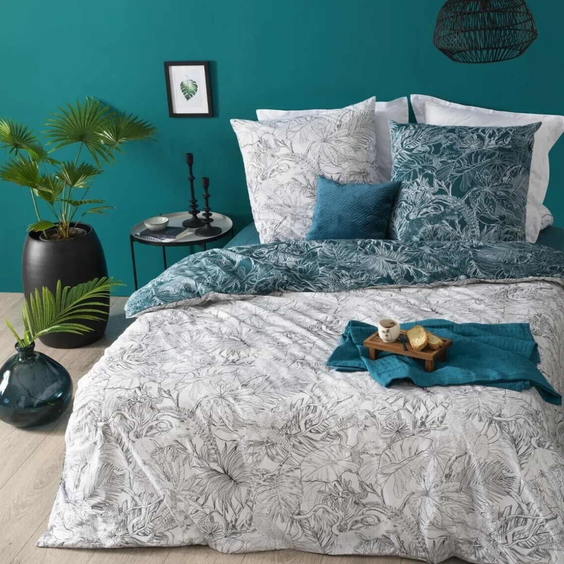 Parure de lit 3 pièces "Jungle"