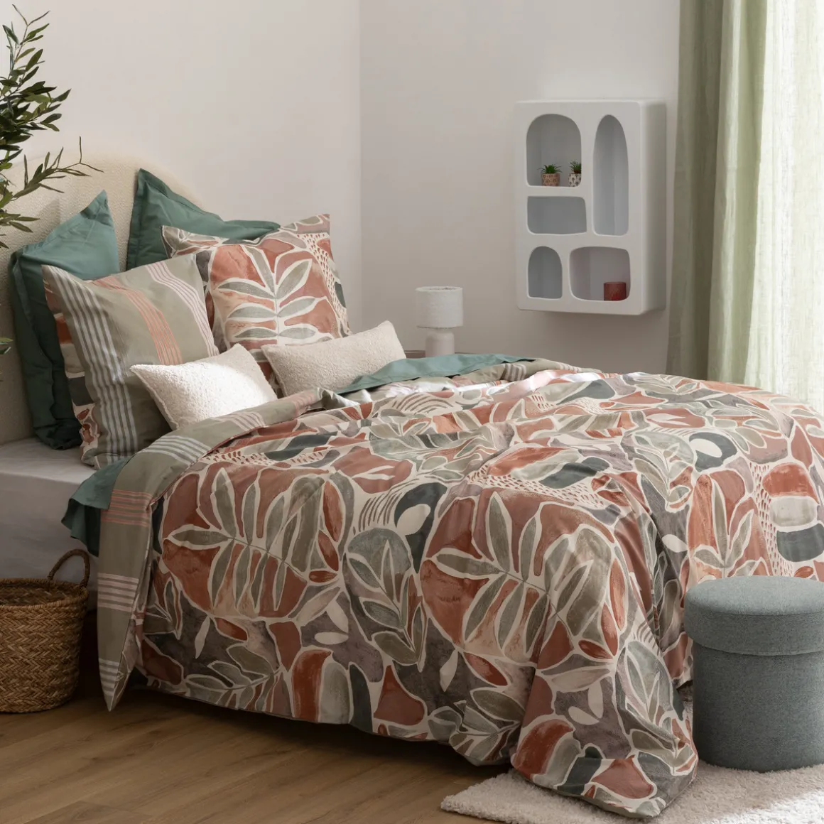 Parure de lit imprimée "Alvaro"