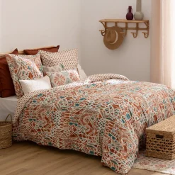 Parure de lit imprimée "Ikat"