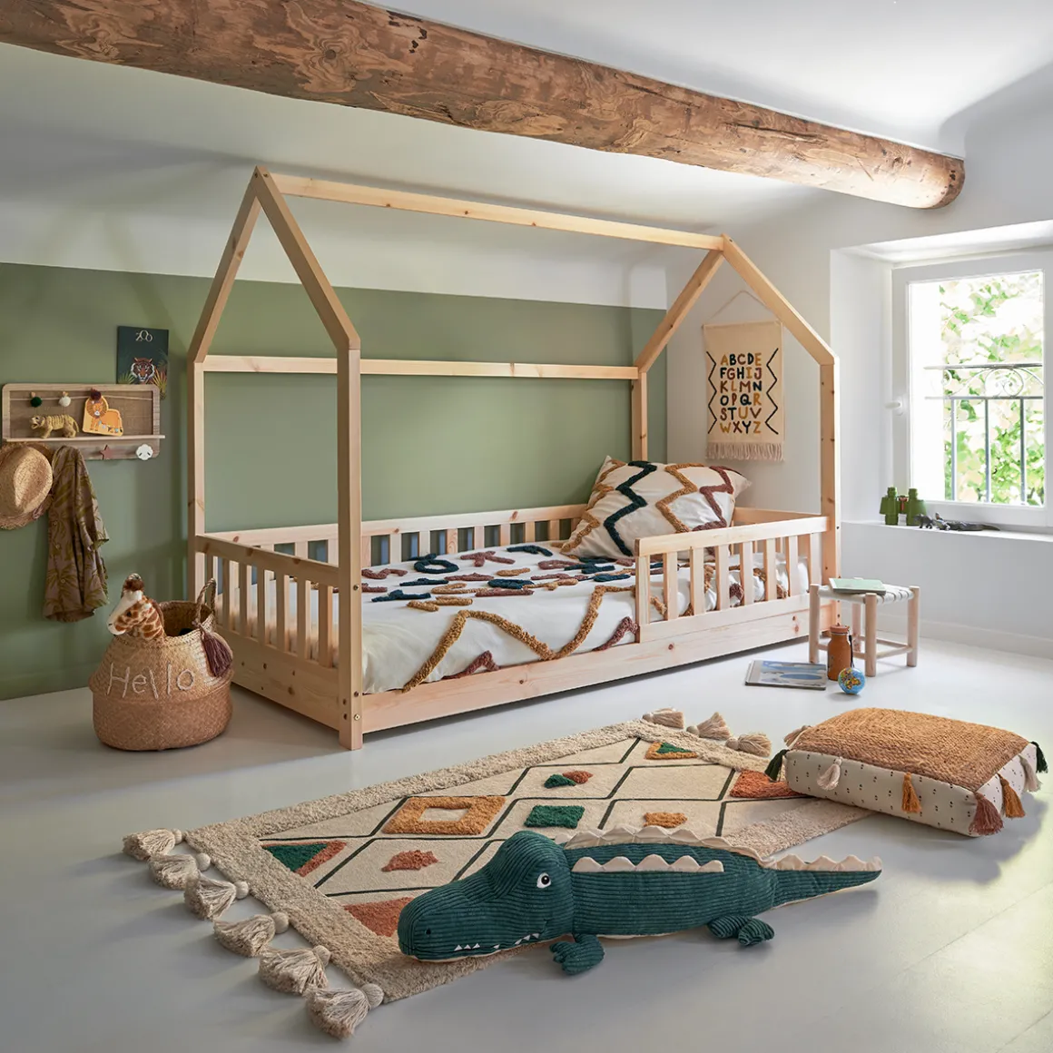 Peluche enfant "Crocodile"