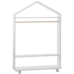 Penderie enfant à roulettes