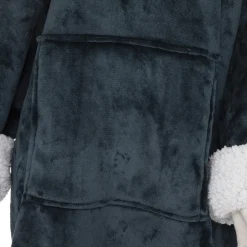 Plaid à manches capuche