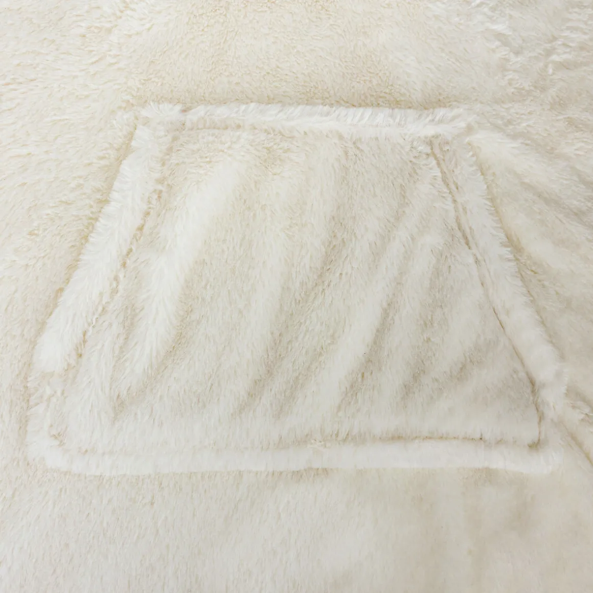 Plaid à manches fourrure "Aksel"