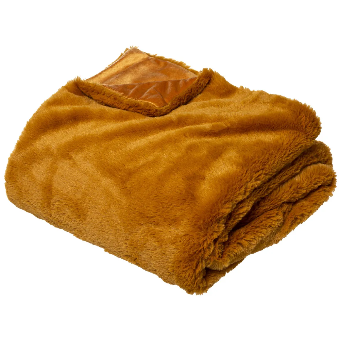 Plaid fausse fourrure