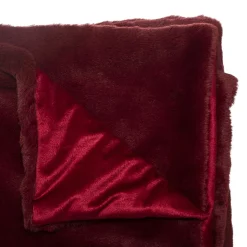 Plaid fausse fourrure