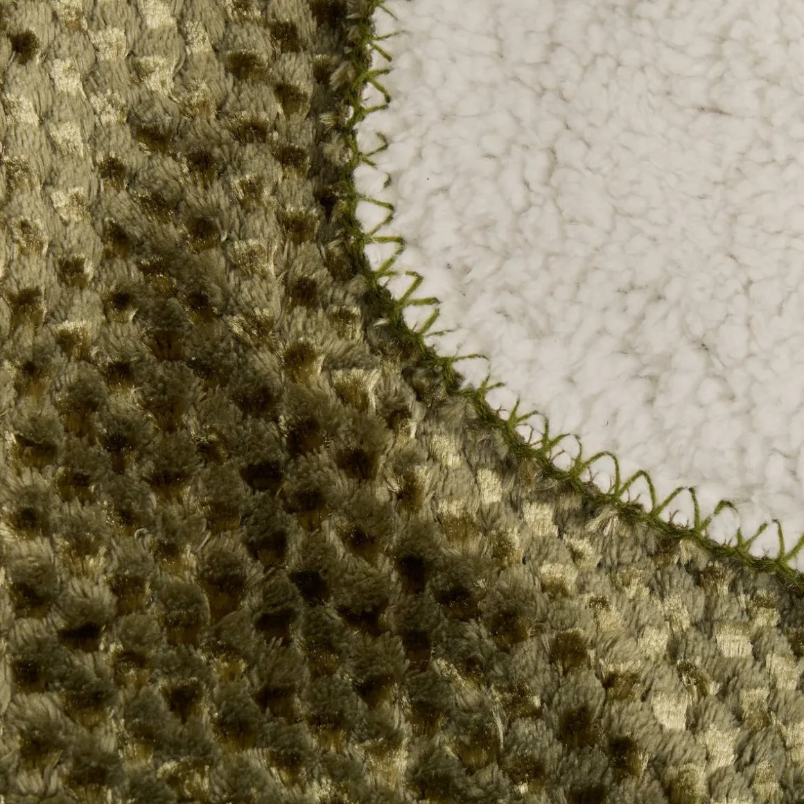 Plaid flanelle effet sherpa "Lyno"