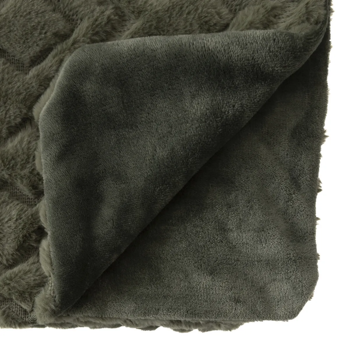 Plaid "Mara" fausse fourrure