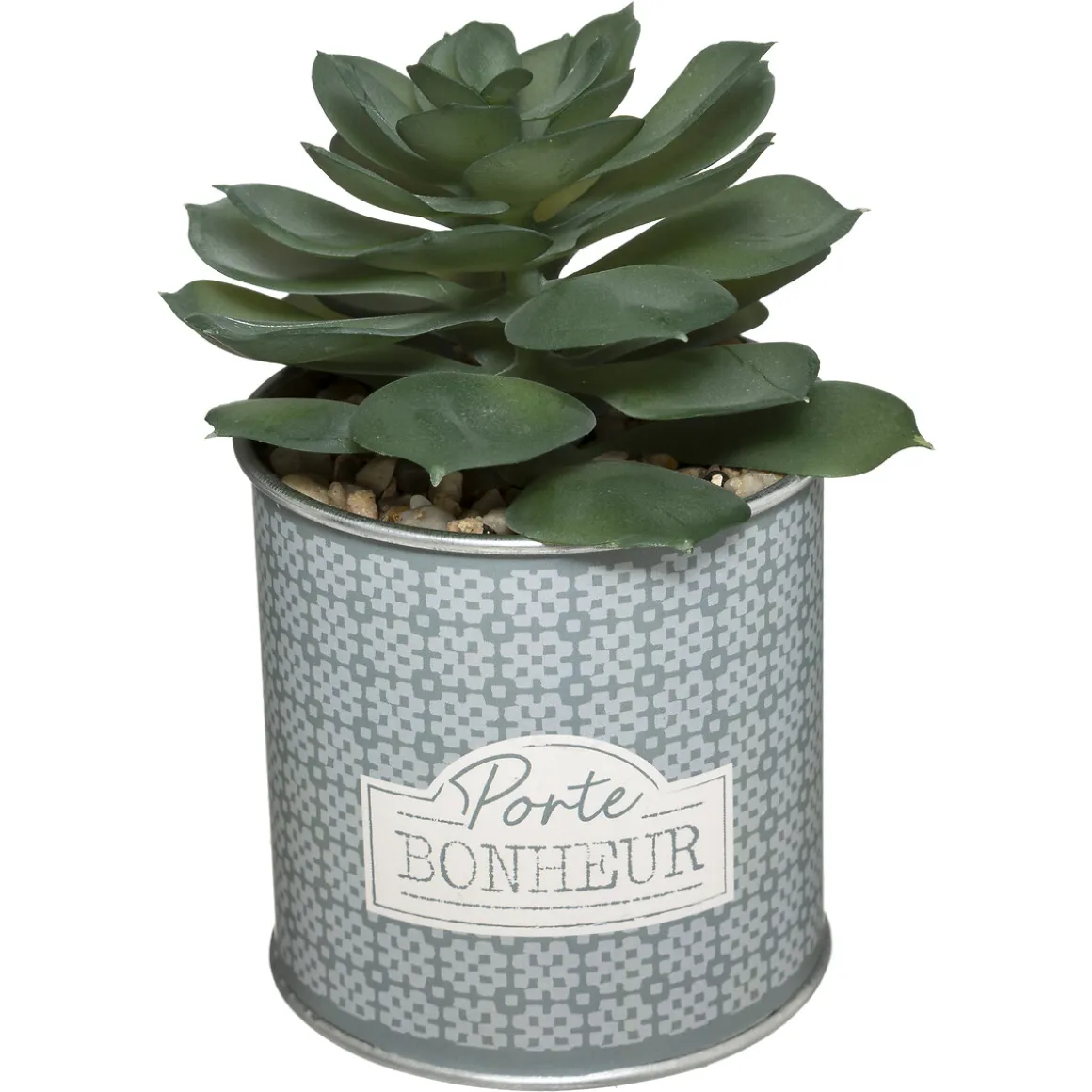 Plante artificielle "Message" en pot