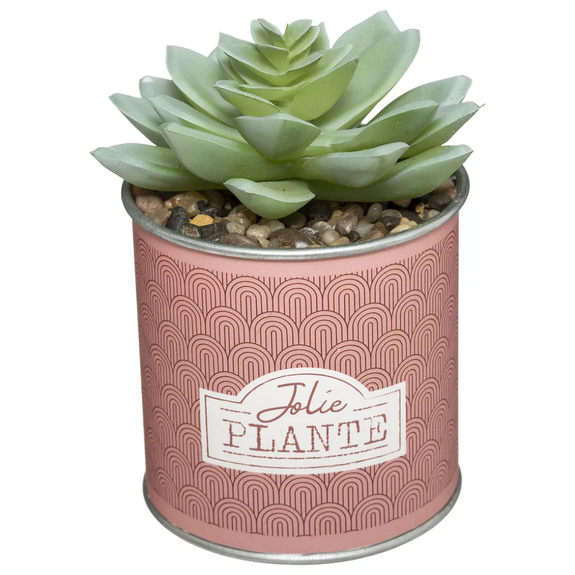 Plante artificielle "Message" en pot