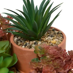 Plantes artificielles en pot 