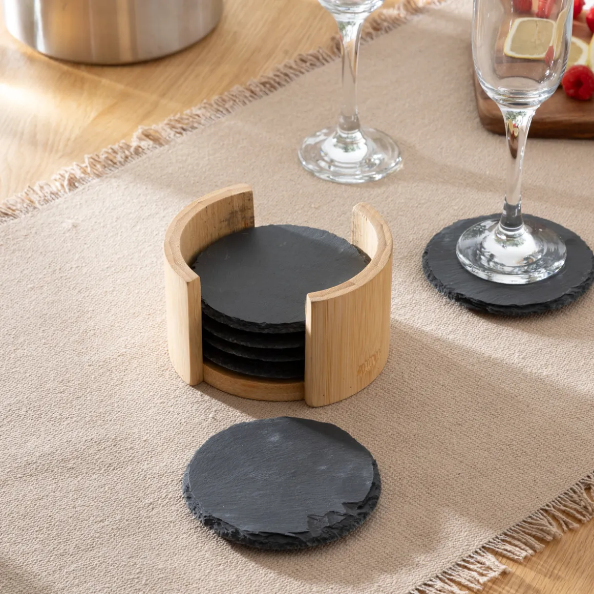 Rack 6 dessous de verres