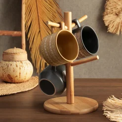 Rack 4 mugs "Inuit Dreams"