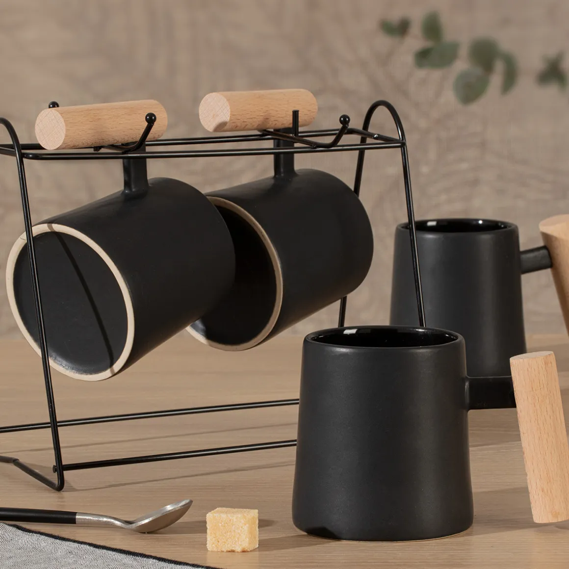 Rack 4 tasses "Tribecart"