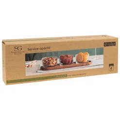 Service apéritif 4 pièces