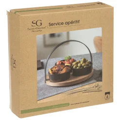 Service apéritif 4 pièces