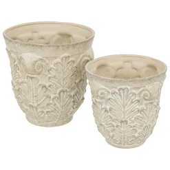 Set de 2 cache-pots "Little cottage"