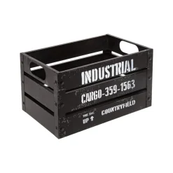 Set de 3 cagettes "Indus" métal