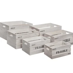 Set de 6 caisses "Jour"