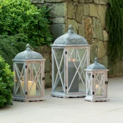 Set de 3 lanternes "Cut"