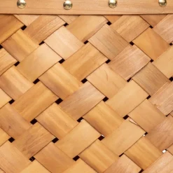 Set de 2 paniers à linge bois