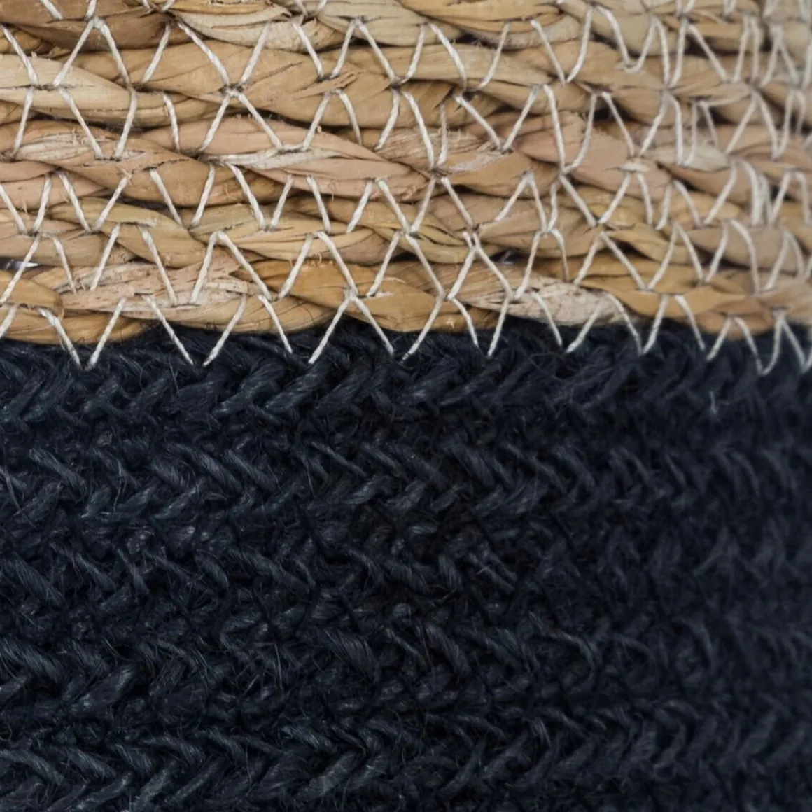 Set de 4 paniers jute