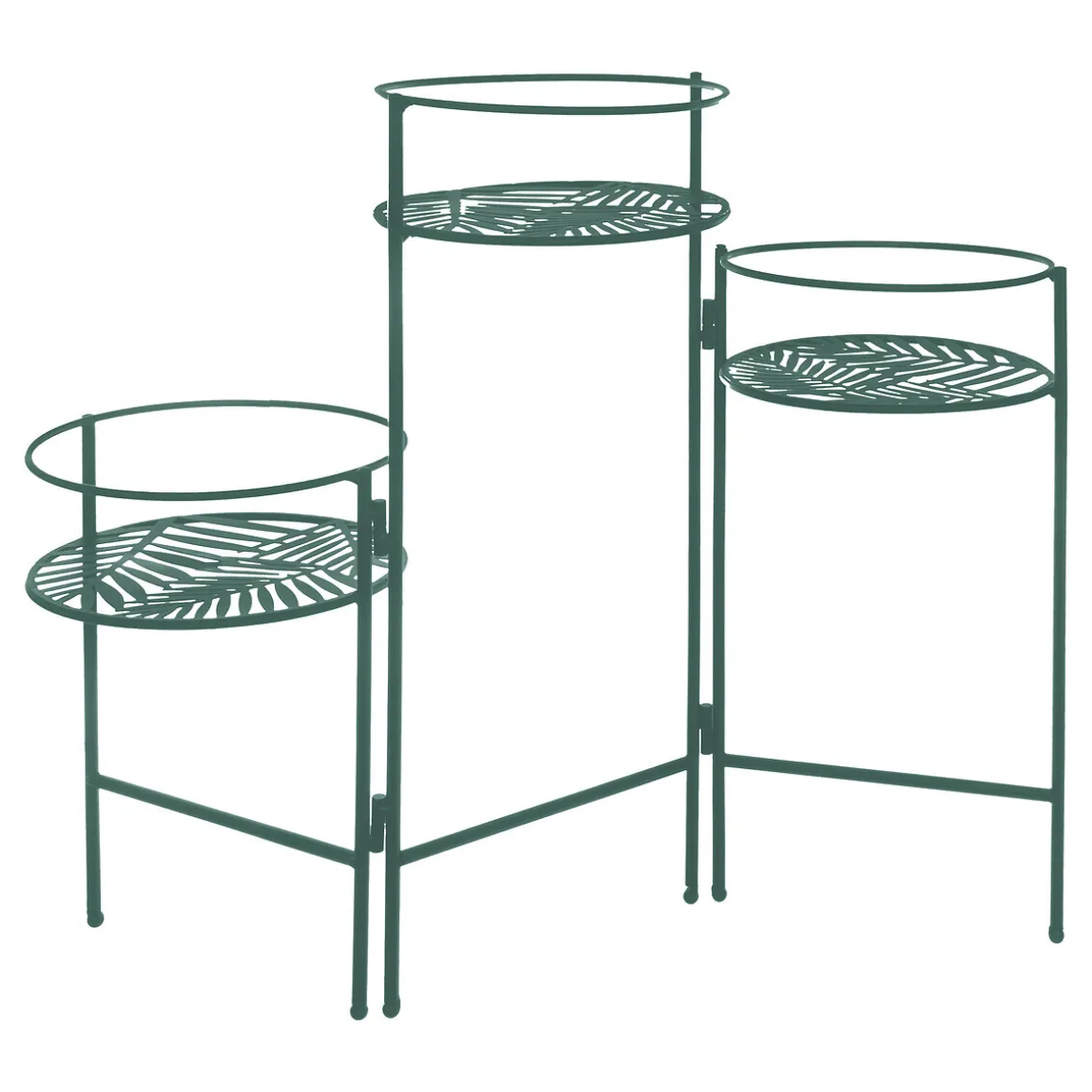 Set de 3 portes plantes