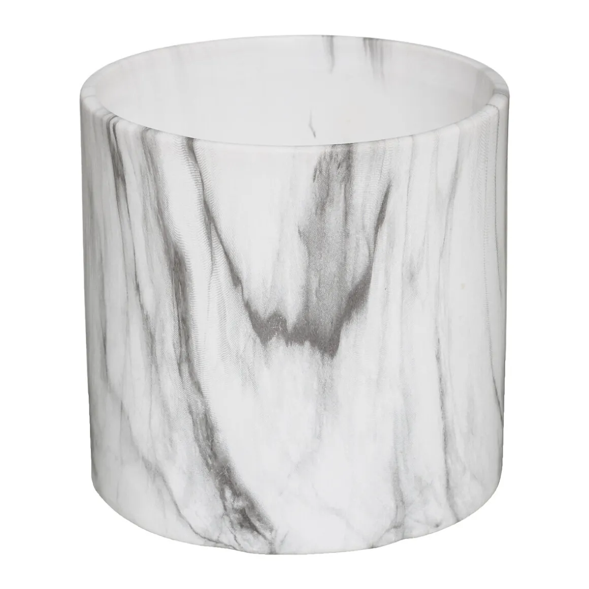 Set de 2 pots, céramique/marbre