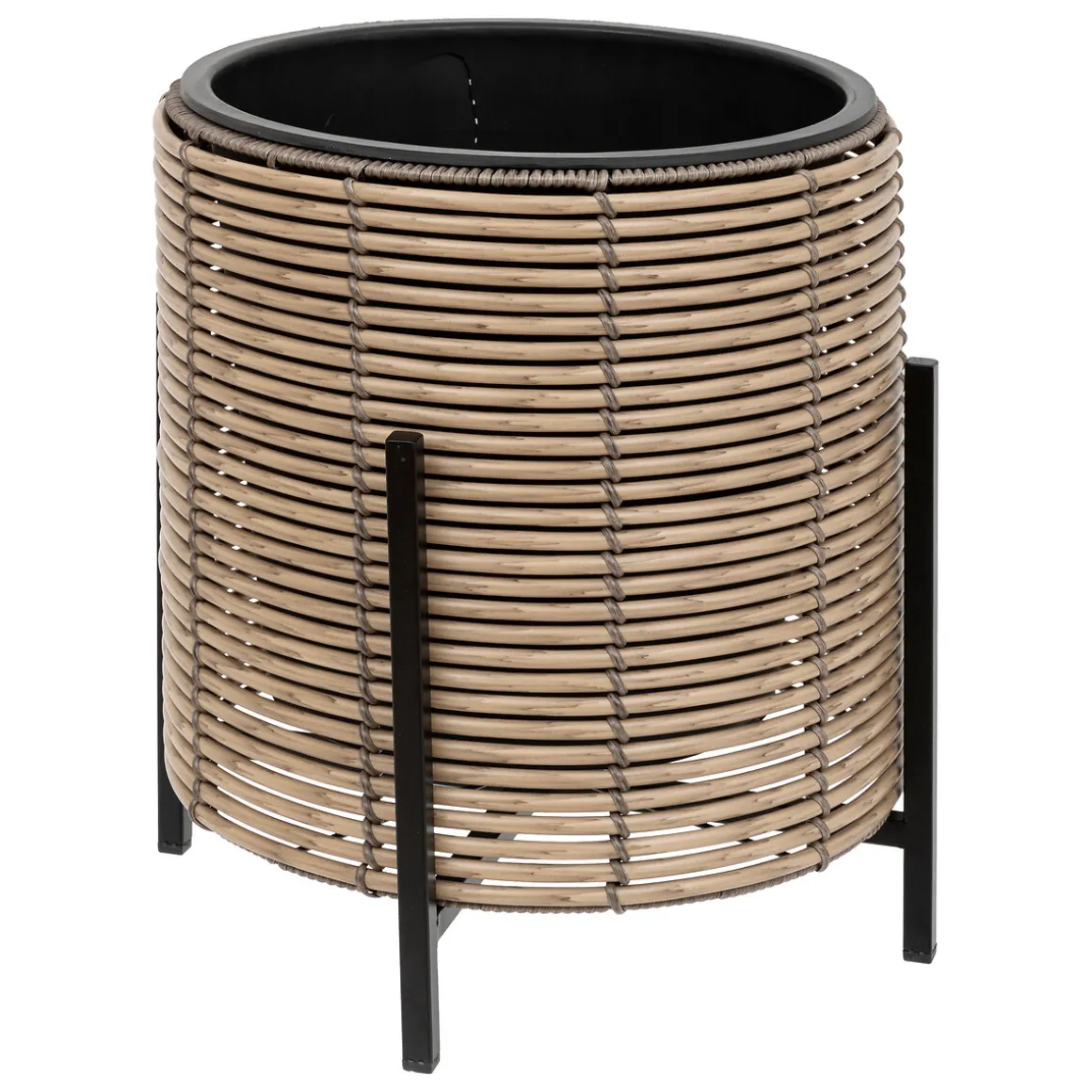 Set de 3 pots sur pied "Cam"