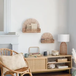 Set de 2 étagères murales "Estela"