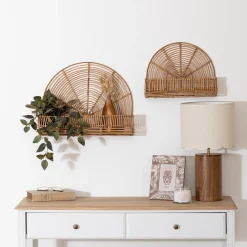 Set de 2 étagères murales 