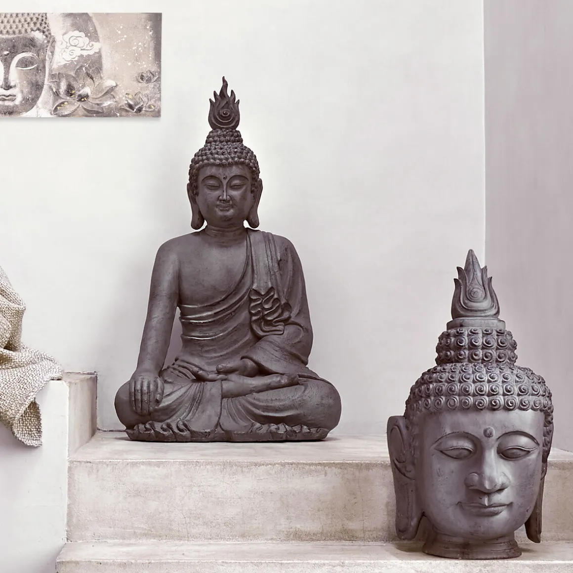 Statuette "Bouddha" assis