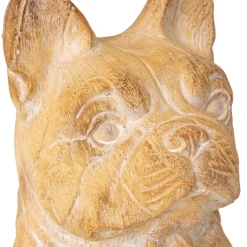 Statuette d'exterieur Chien 