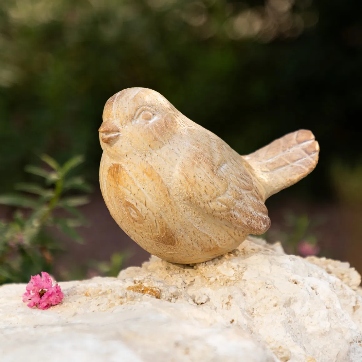 Statuette d'exterieur Oiseau "Birdy"