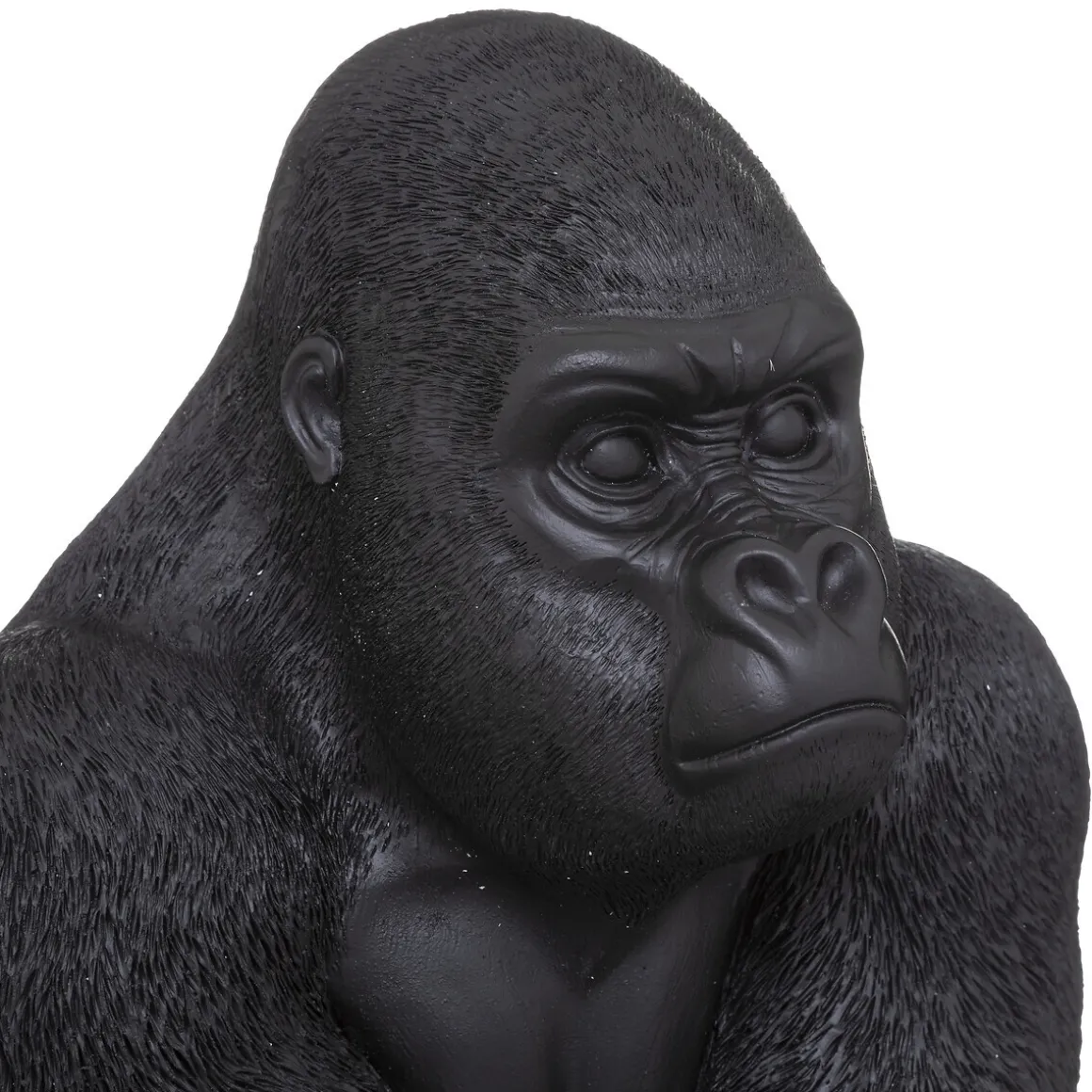 Statuette gorille, résine