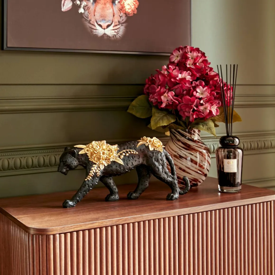 Statuette panthère "Belli"