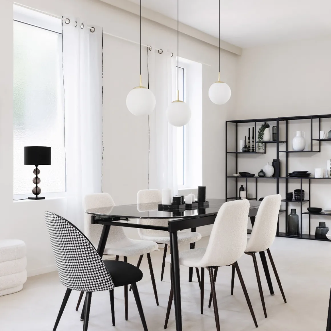 Suspension boule "Dris"