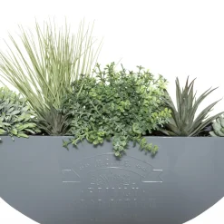 Suspension de 4 plantes artificielles "House" en pot