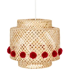 Suspension enfant "Liby', pompons