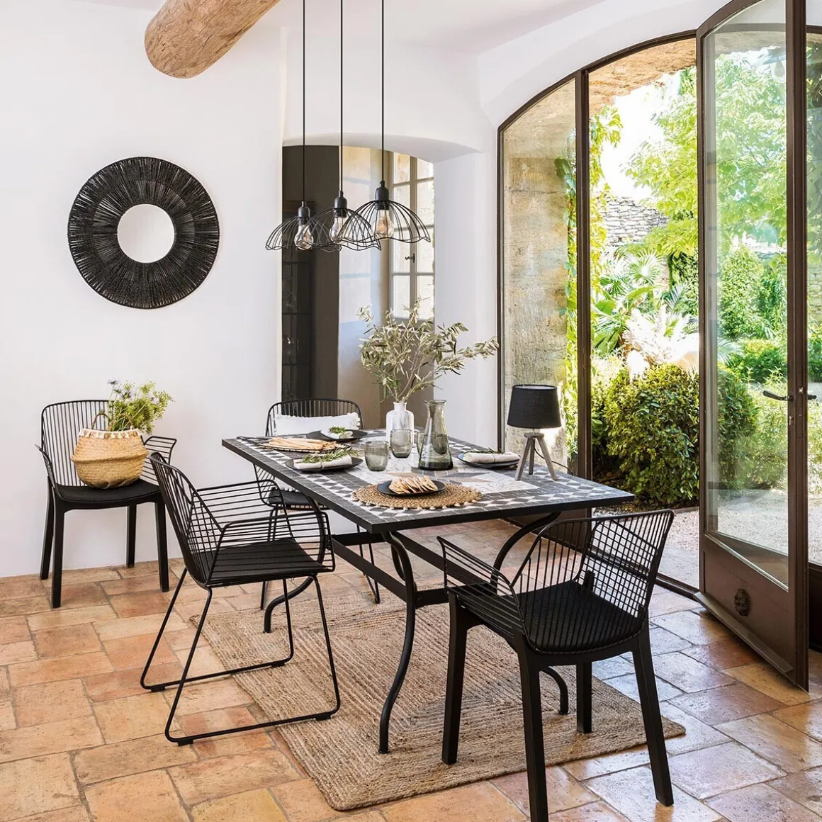 Table à manger rectangulaire "Kipos"