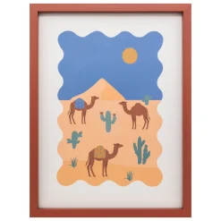 Tableau imprimé encadré "Arone"