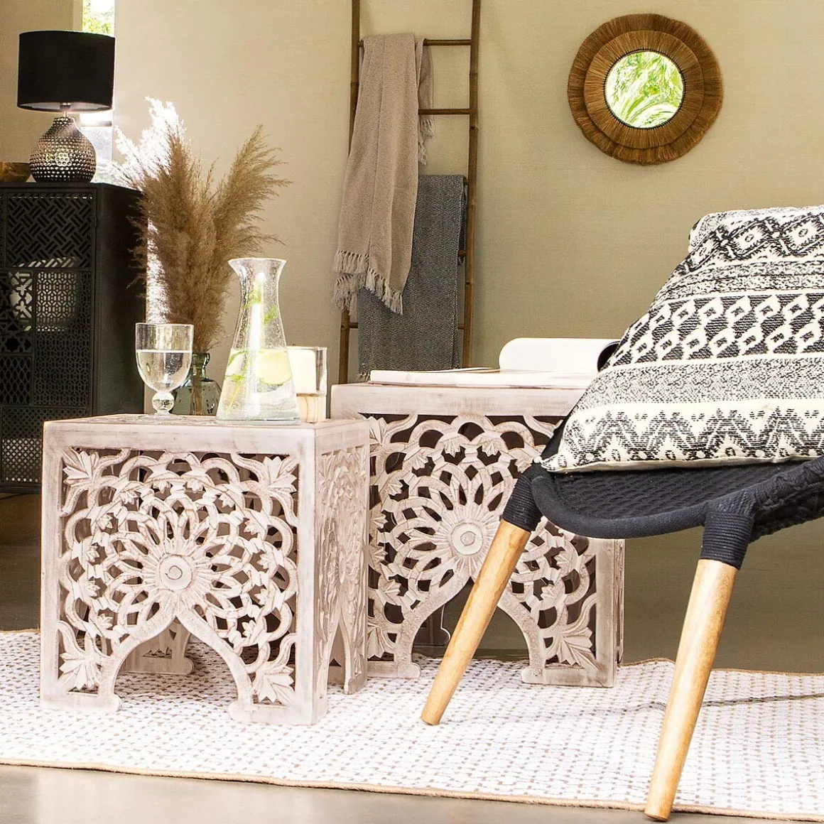 Tables gigognes "Terre"