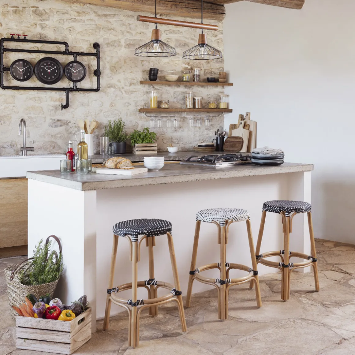 Tabouret de bar "Trecia"