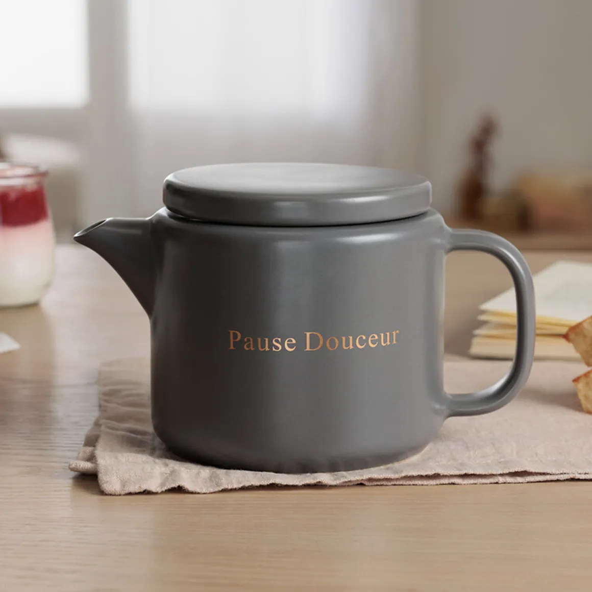 Théière "Bonne journée"