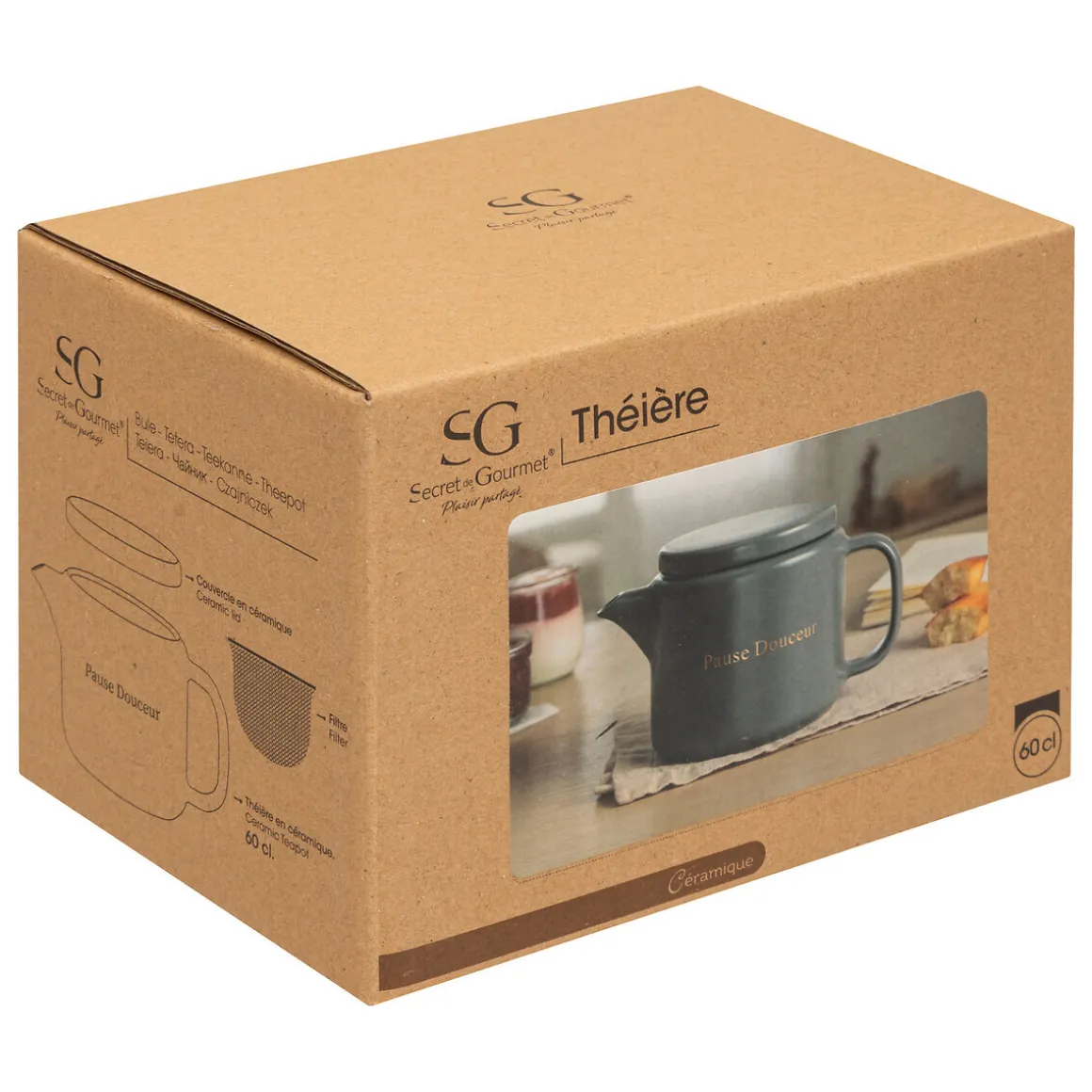 Théière "Bonne journée"