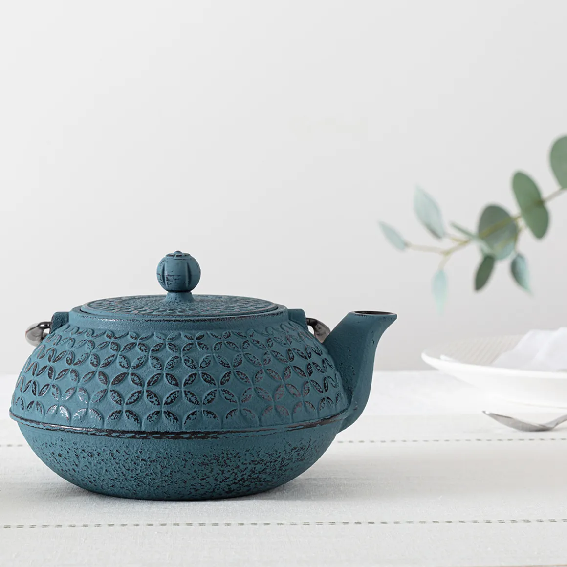 Théière en fonte "Flower"