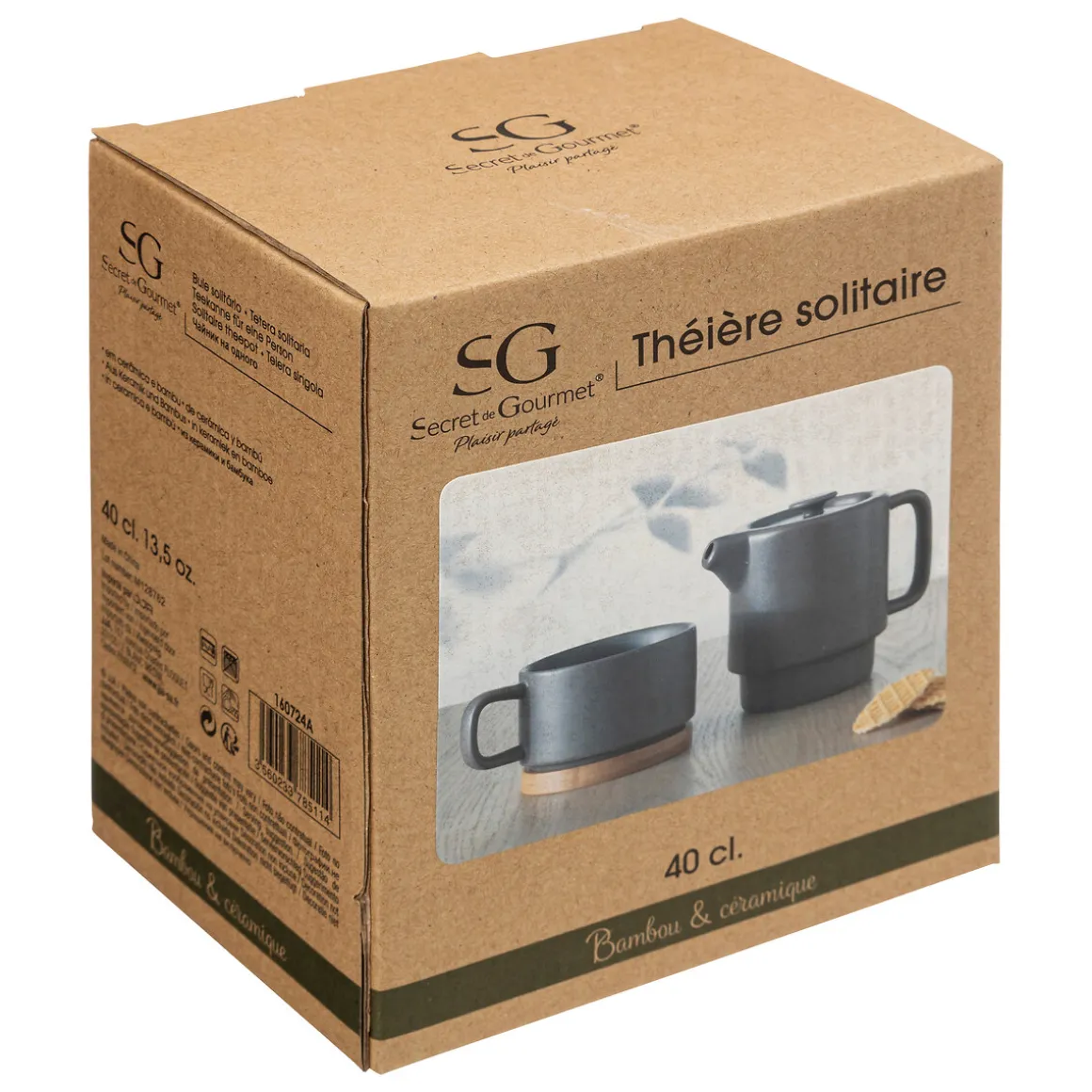 Théière solitaire "Nature"